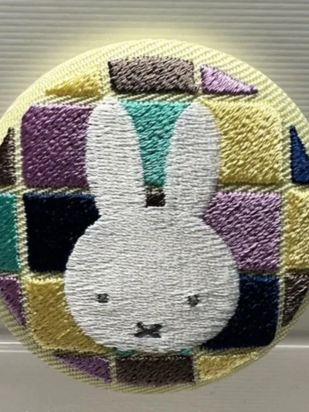 Miffy Embroidery Brooches Collection 2-New & EXCLUSIVE TO JAPAN-Yellow